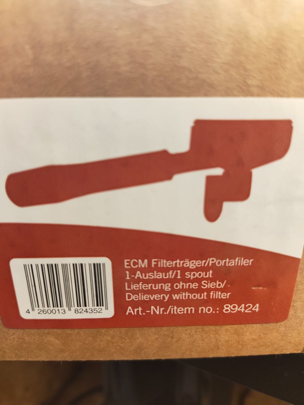 ECM Manufacture Macchine per caffè & Macchine per espresso: ECM Filterträger / Siebträger mit 1 Auslauf – Nuovo (secondo la descrizione) da Regensdorf venduto da Sebastian024 2