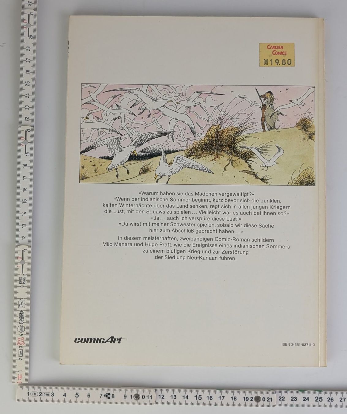 Fumetti: Manara Pratt Comic - Ein indianischer Sommer 1 -Top ! – Usato da Zürich venduto da 1.Simon 1