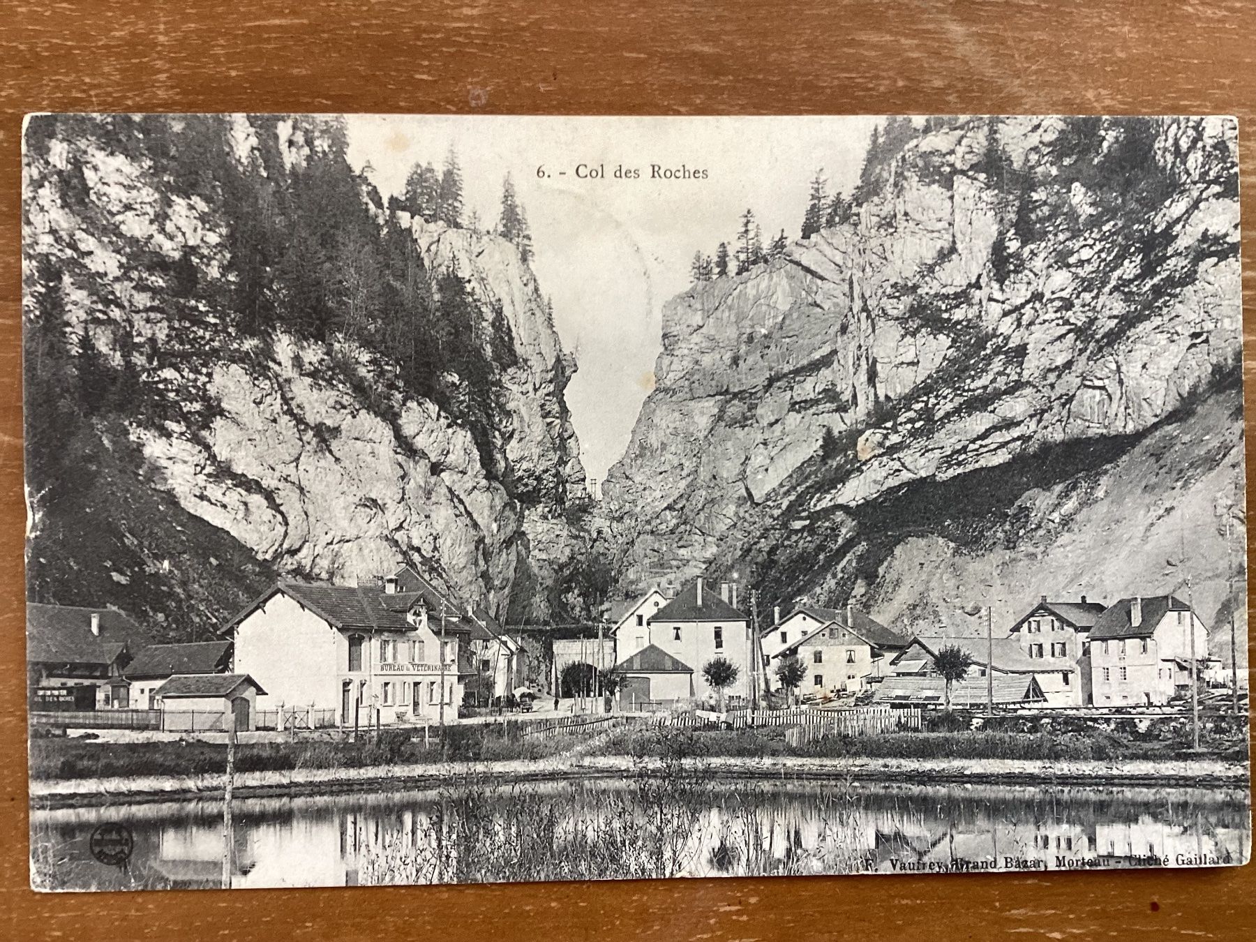 Cartoline postali: AK Col des Roches 1910 – Usato da Zürich venduto da Tolima194
