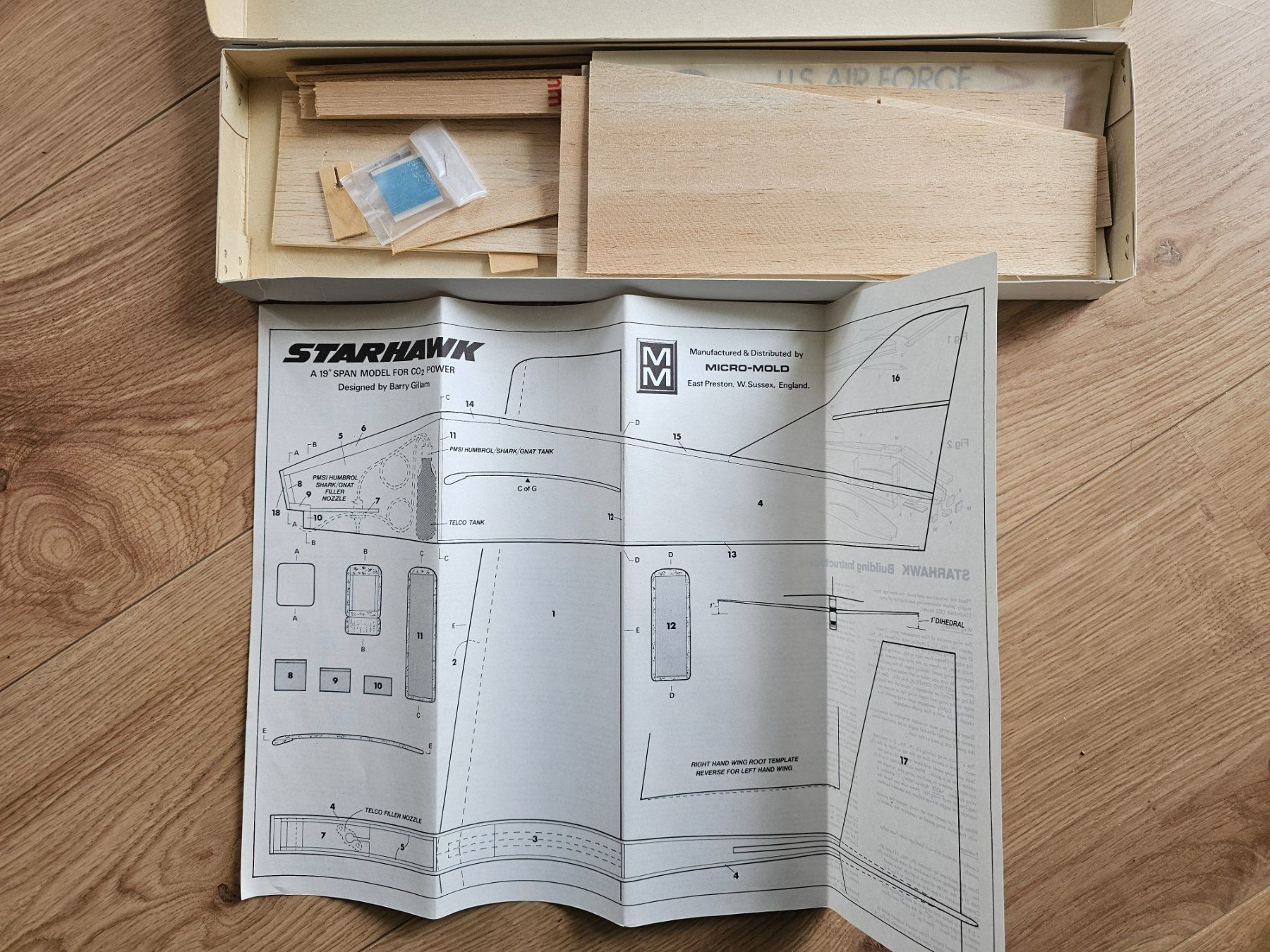 RC Kits de montage: STARHAWK modèle vol libre à construire en balsa – Neuf avec emballage d'origine à Yvonand par Li_poch 1