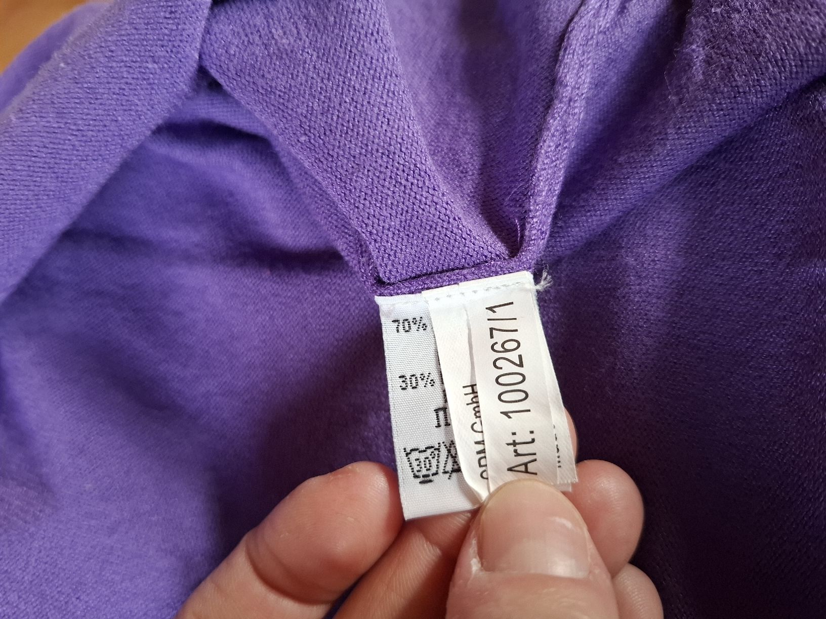 Maglioni & Felpe: Feinstrick Long pullover Gr L Flieder Lila Frühling 2118 – Usato da Vinelz venduto da sonnenmond77 6