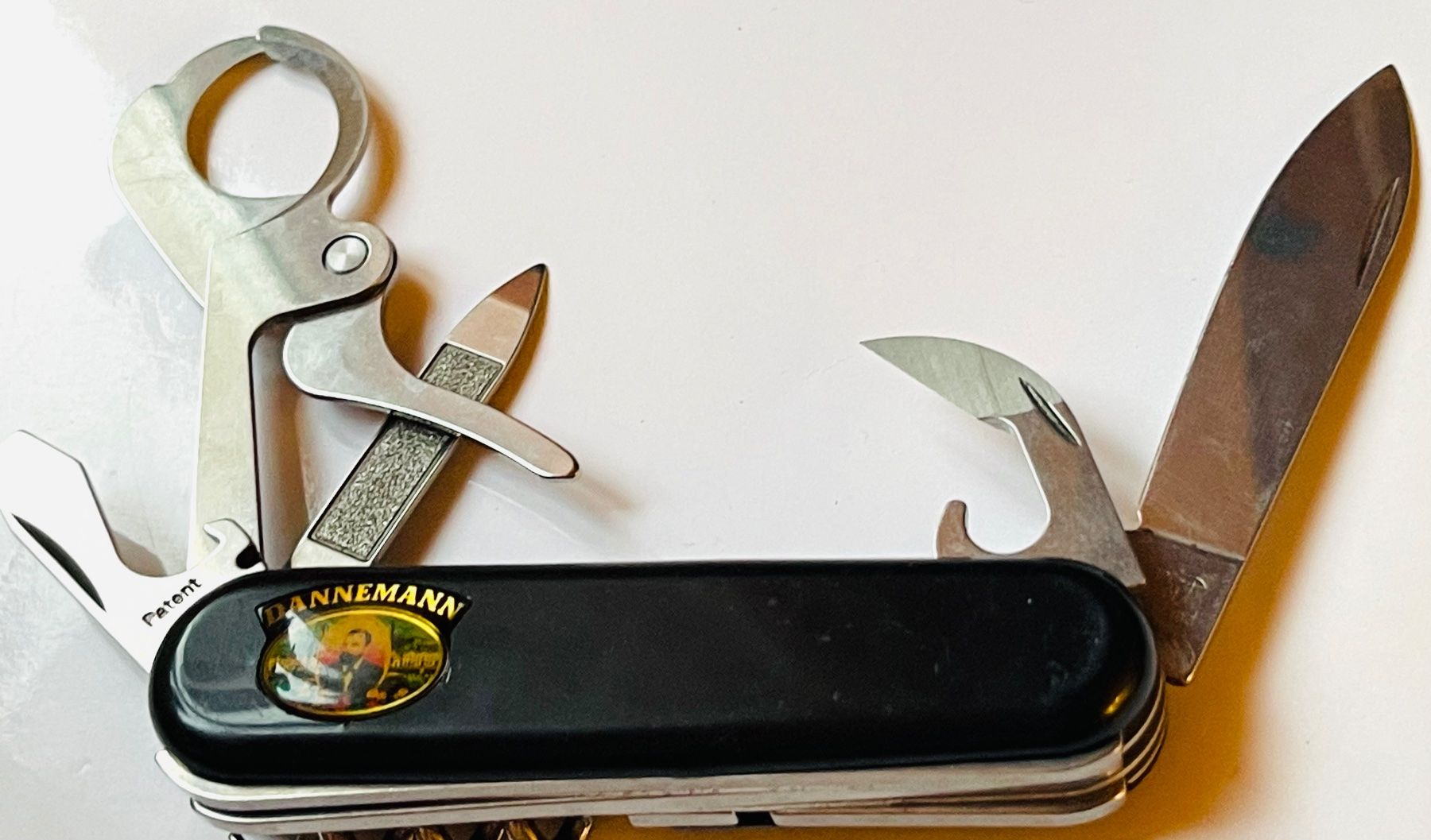 Wenger Coltelli tascabile: WENGER Knife Cutter DANNEMANN , Zigarren , schwarz – Usato da Basel venduto da TOMFAN 4