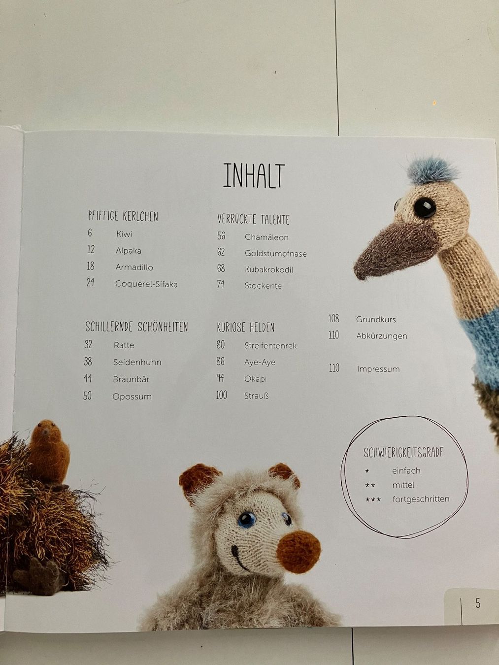 Libri: Strickmuster für Exotische Tiere – Nuovo (secondo la descrizione) da Wettingen venduto da Tigabella 3