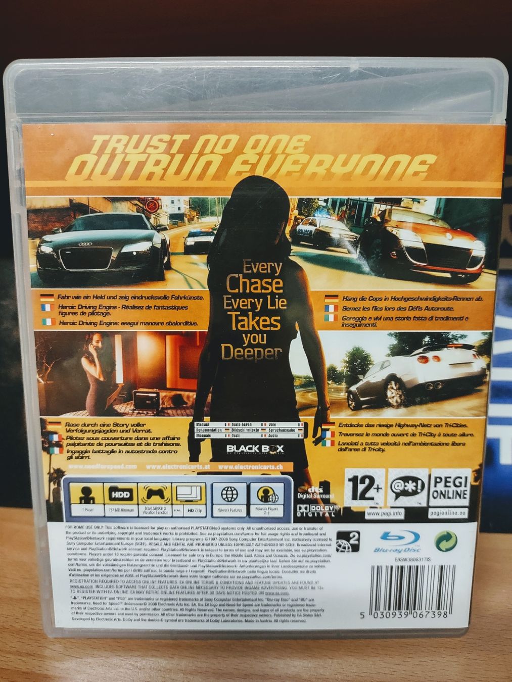 Sony Giochi: Need for Speed Undercover PS3 - Jeu complet – Usato da fribourg venduto da GameSpot 1