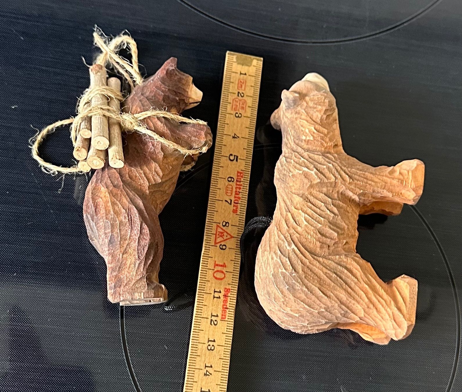 Statuette: 2 handgeschnitzte Bären evtl. Brienzer – Usato da Zürich venduto da brazerola 8