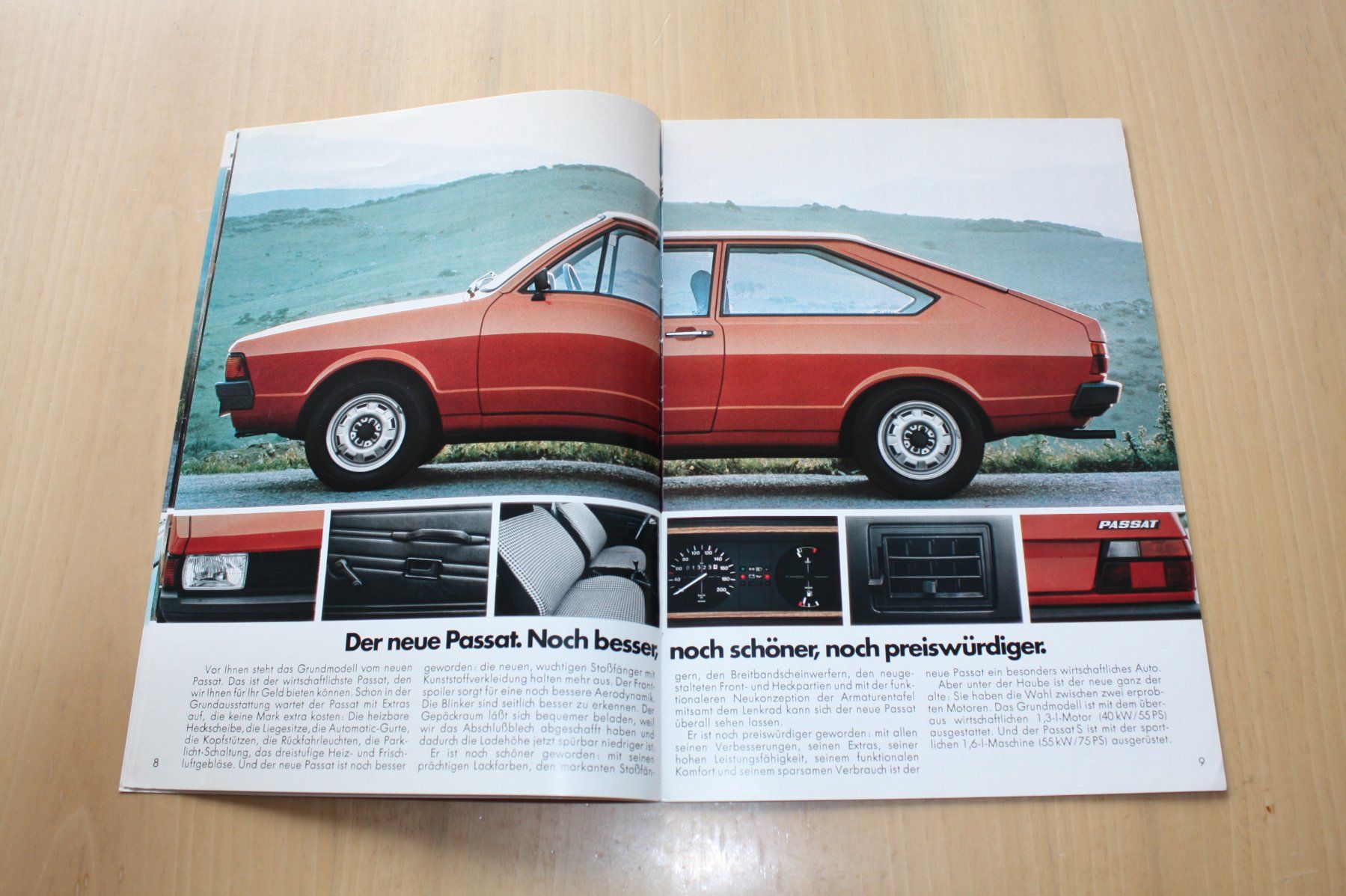 VW Dokumente: VW Passat Prospekt 8/1977 – Gebraucht aus Wikon von erwin400 4