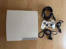 PS3 Slim weiss Konsole