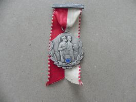 Medaille Schützenfest Fahnenweihe Buochs Kanton NW 1955