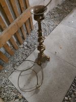 Vintage Stehlampe aus Bronze – restaurierungsbedürftig 