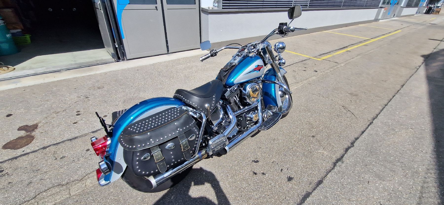 Harley-Davidson Chopper: Harley-Davidson Heritage Softail,  Top Zustand – Usato da Mettmenstetten venduto da Rigg8932 4