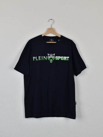 Plein Sport T-Shirt, blau, neuwertig, Gr.XL/XXL