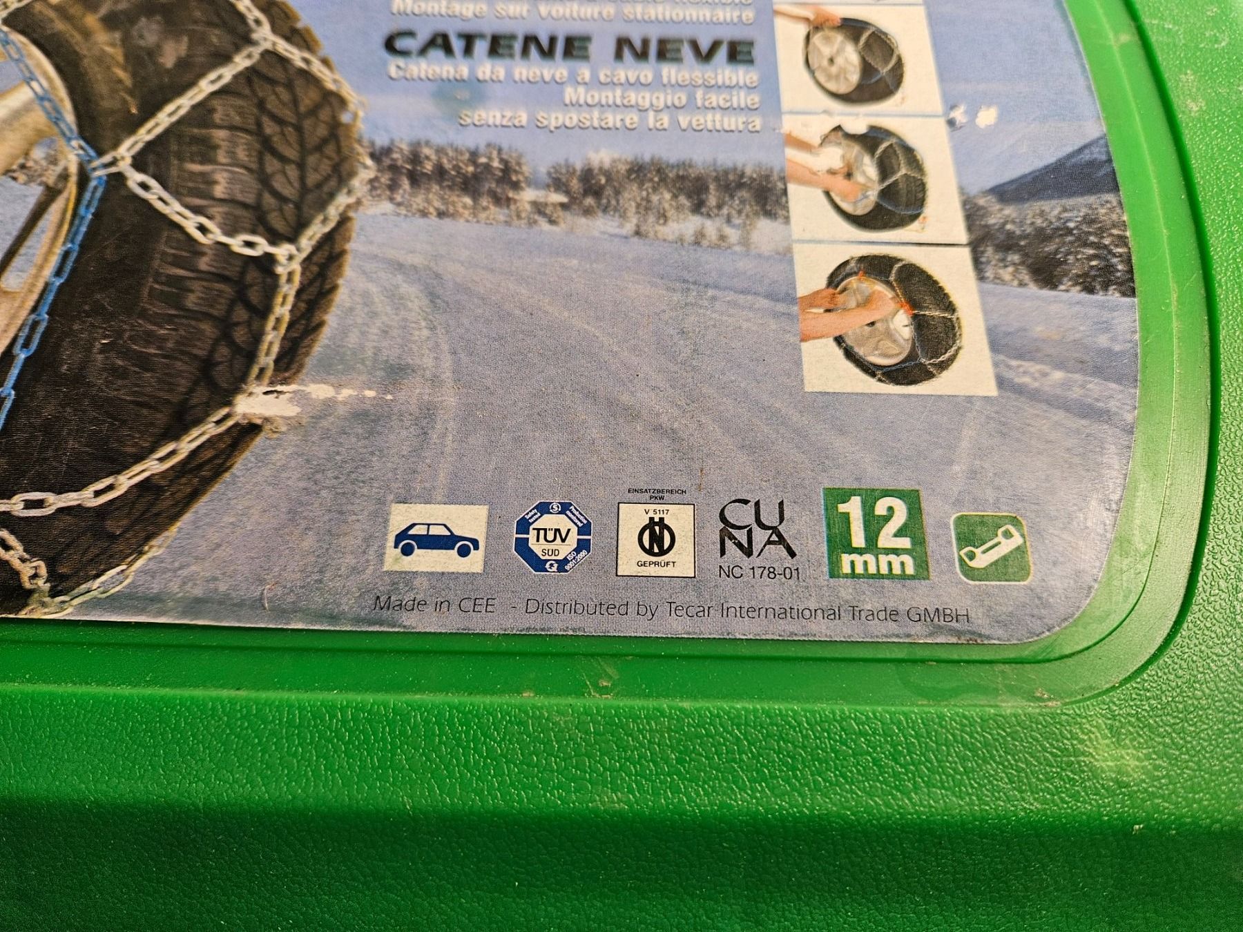 Catene da neve: Schneeketten Gts – Usato da Chur venduto da Einszweidreiviermein 3