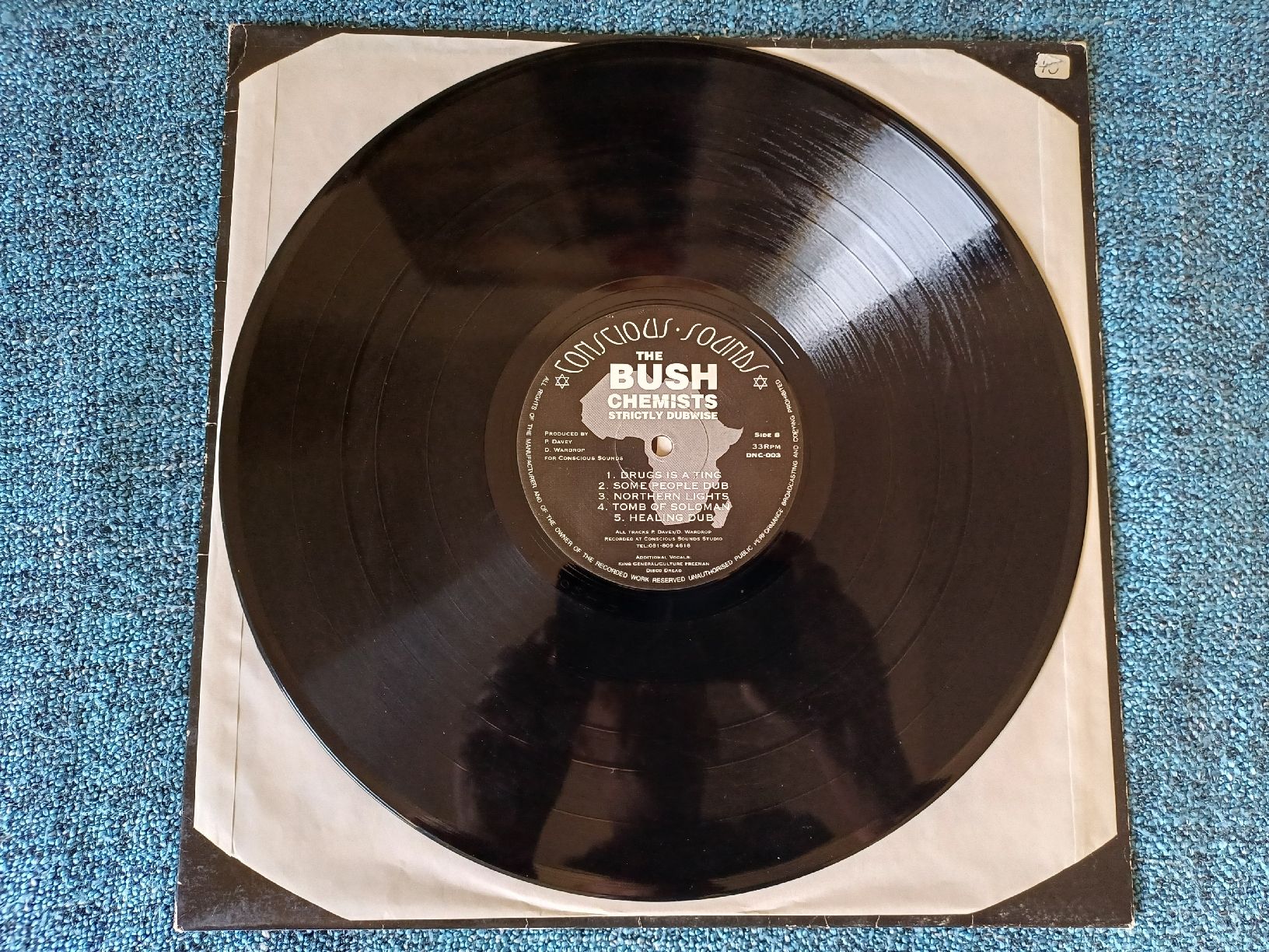 Schallplatten: The Bush Chemists "Strictly Dubwise" LP – Gebraucht aus Begnins von Drastic-Sound 3