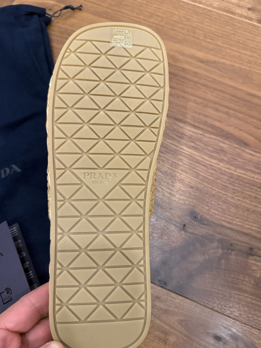 Prada Scarpe da uomo: Prada Raffia Sandale NEU Np. 700€ – Nuovo (secondo la descrizione) da Ellighausen venduto da privateseller 2