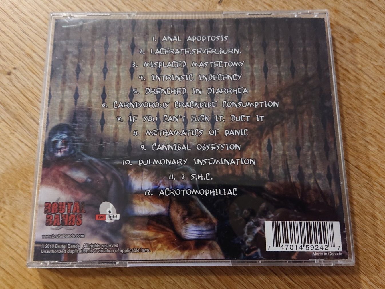 CD: Amagortis - Intrinsic Indecency - CD – Usato da Bönigen venduto da Mis1513 2