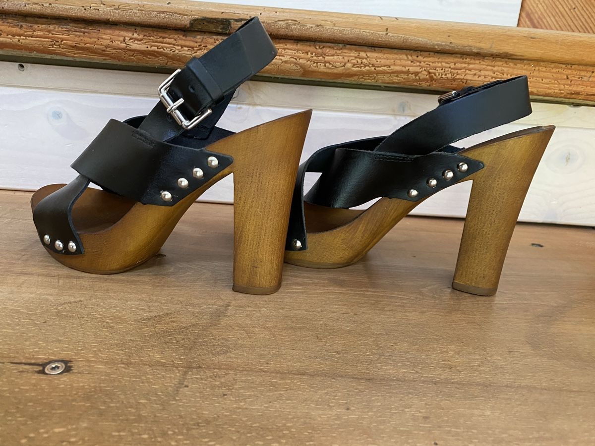 Scarpe da donna: Mules~sandales San Marina – Nuovo (secondo la descrizione) da Moutier venduto da Happyvidedressing 3