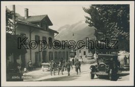 TI Airolo - Bahnhof - Bahn - Auto - Packard