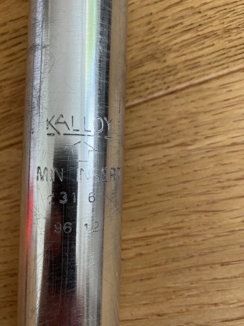 Ersatzteile: Kaloy Sattelstütze 31,6 cm – Gebraucht aus Obermumpf von Estrela67 3