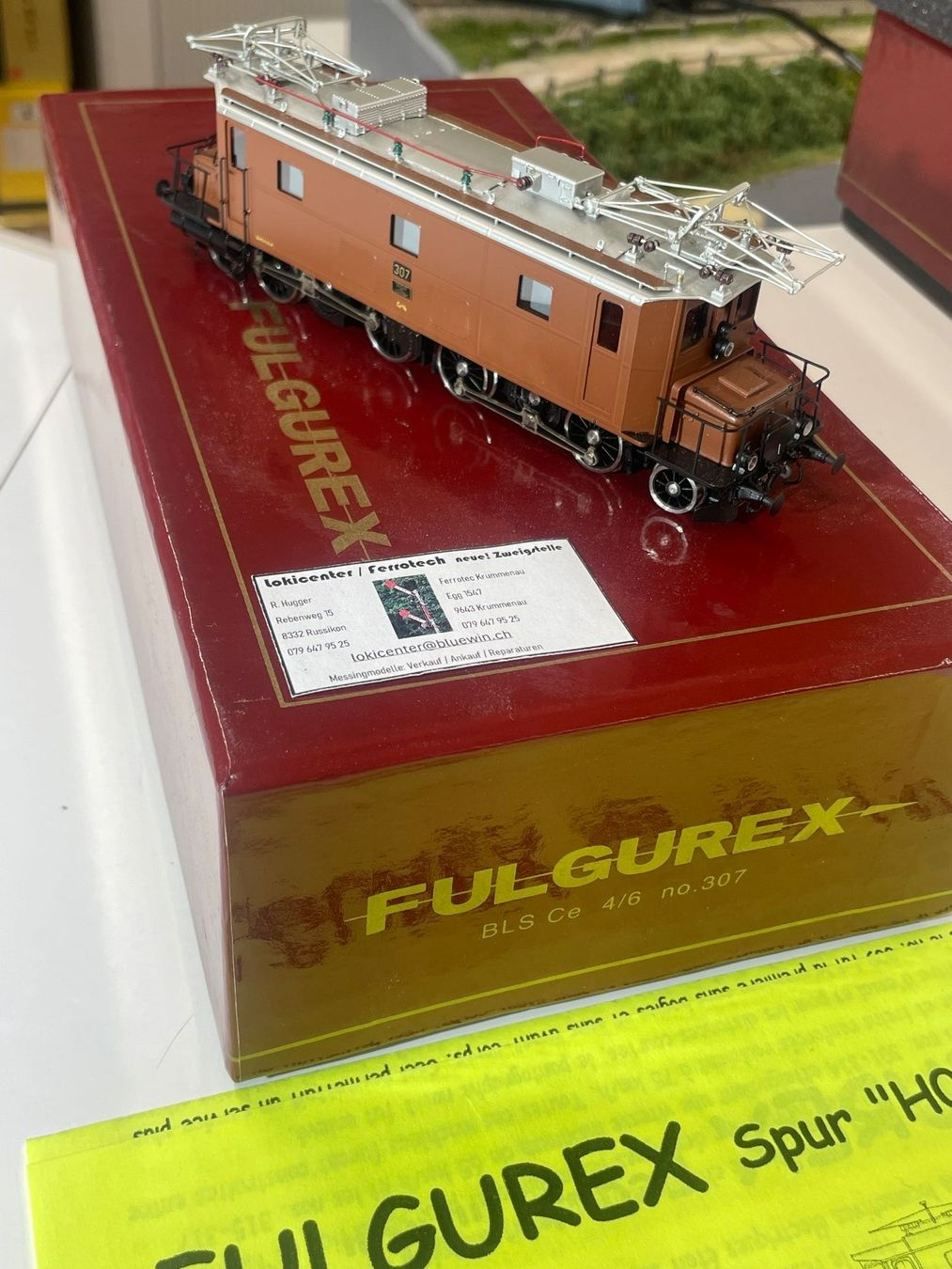 Fulgurex Modellini di ferrovie: Fulgurex,  Be 4/6 der EZB – Nuovo (secondo la descrizione) da Krummenau venduto da ferrotech 1