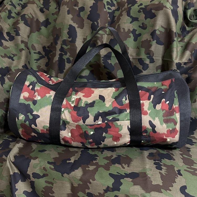 LEONE 1947 AC906 CAMOUFLAGE sac de sport - vert camouflage - 60*32 cm - 45 L - Sac de sport