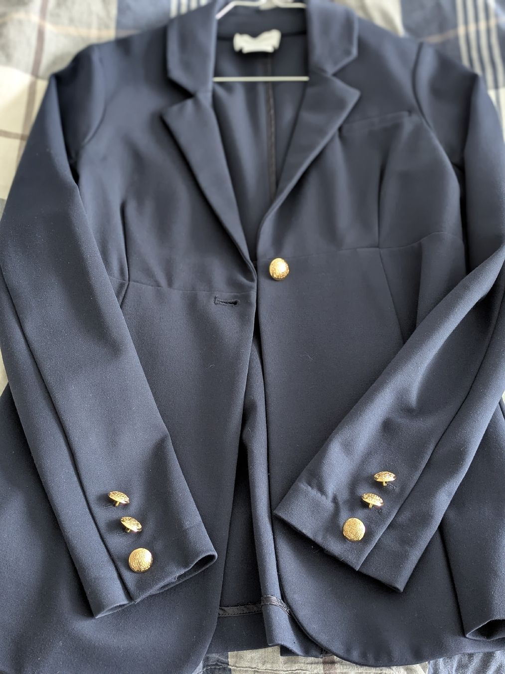 Ensembles & Tailleurs: Umstandsmode Seraphine Blazer, Grösse 34, marineblau – D'occasion à Lostorf par Nadine4654 6
