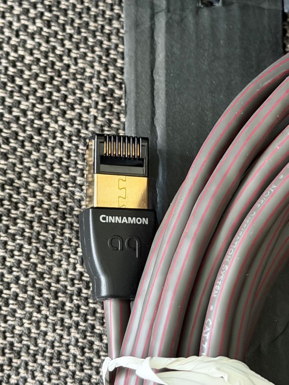 AudioQuest Cavi: Audioquest Cinnamon LAN/Ethernet-Kabel 8 Meter – Usato da Riehen venduto da Nyenhuis 3