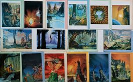 Tolkien; Herr der Ringe - Mittelerde, Karten v.Roger Garland