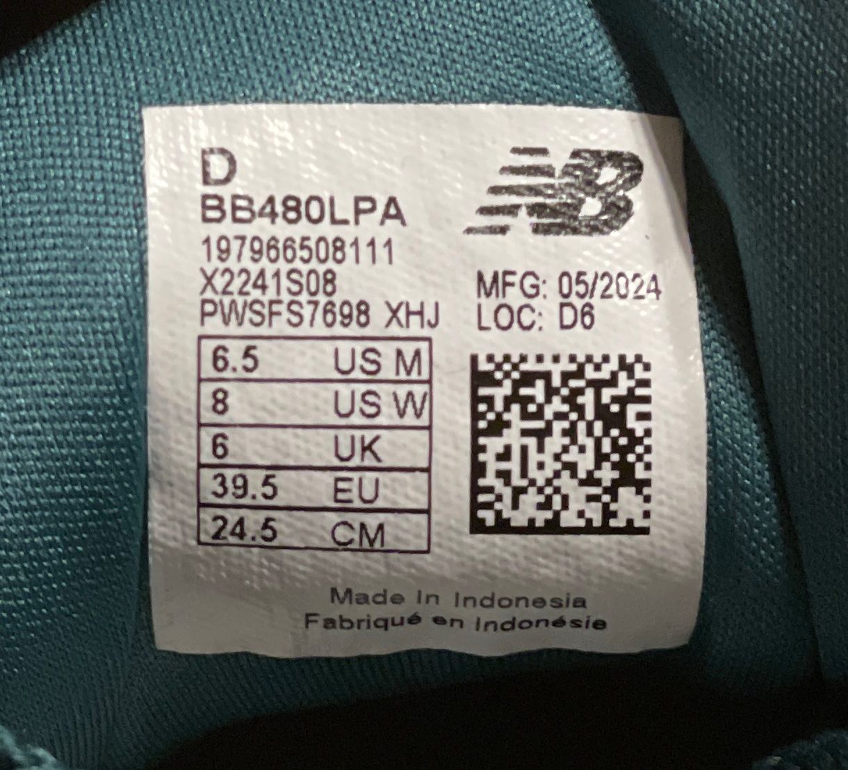 New Balance Herrenschuhe: New Balance BB480 LPA 39.5 – Neu (gemäss Beschreibung) aus Lupfig von T765RS 4
