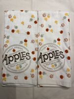 2 Autumn Towels "Farm Fresh Apples" Hay Rides Cider Time new