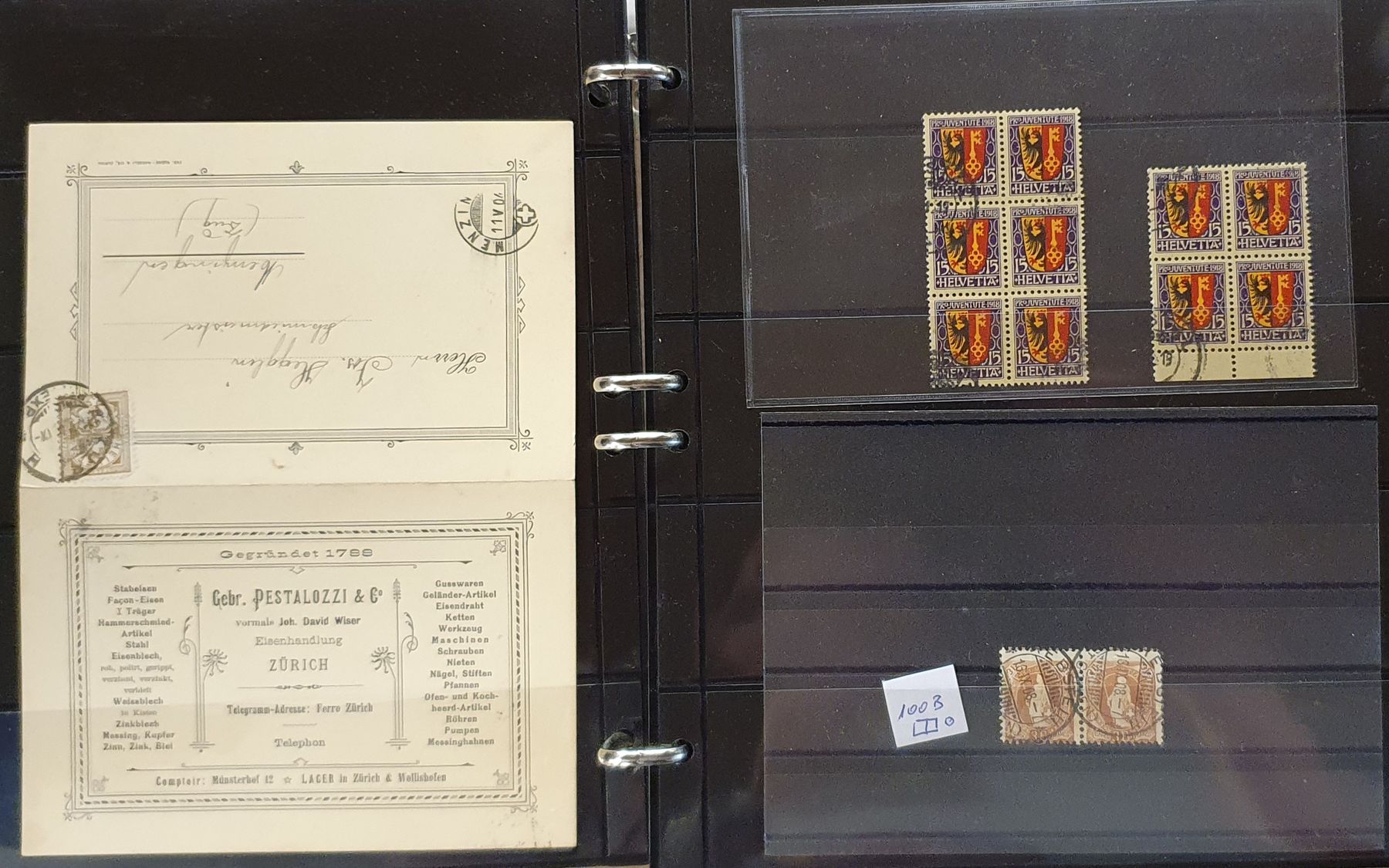Alle Briefmarken: Restlot Schweiz in 5 Album – Gebraucht aus Kreuzlingen von Rschweiz1 2