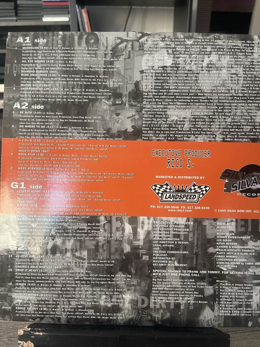 Dischi in vinile: AG(DITC) / The Dirty Version  – Nuovo (secondo la descrizione) da Dagmersellen venduto da stonefinger 1
