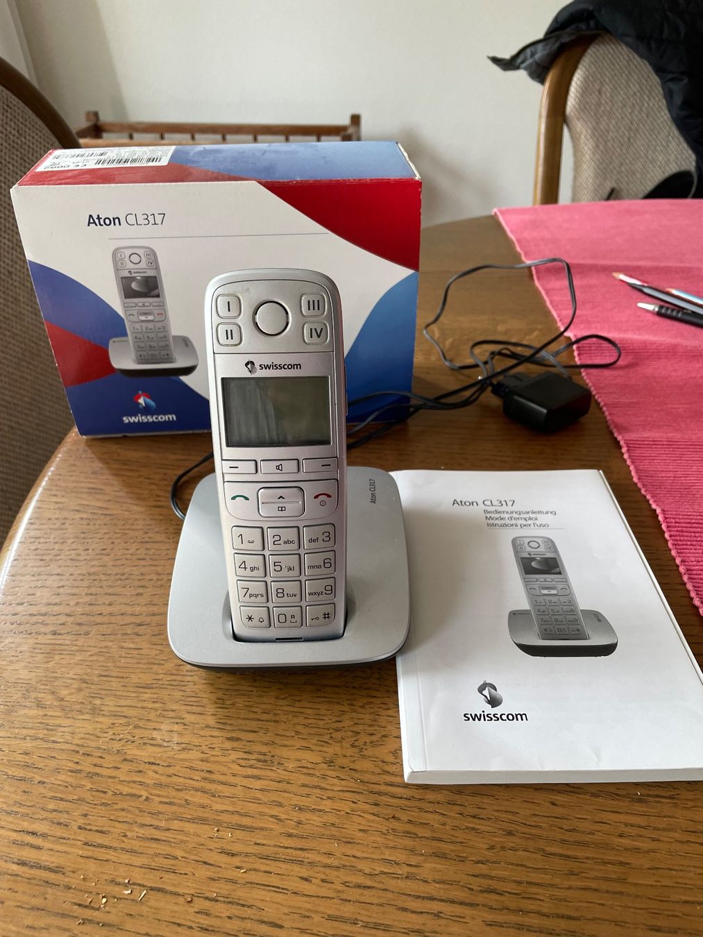 Swisscom Telefoni: Swisscom Aton CL317 Festnetztelefon / Telefon – Usato da Thun venduto da A-und-C