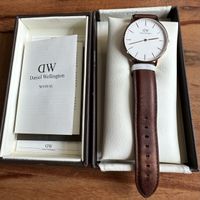 Daniel Wellington Uhr – Unisex, 38mm – Neue Batterie
