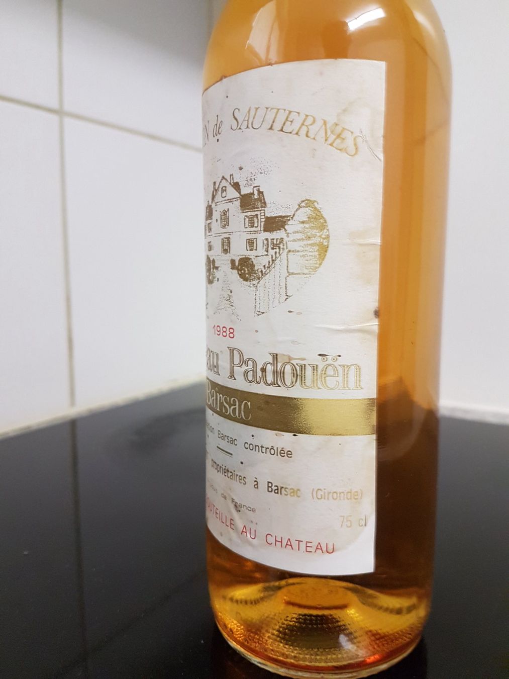 Vino: Château Padouën 1988 Sauternes – Nuovo (secondo la descrizione) da Grenchen venduto da poggione 4