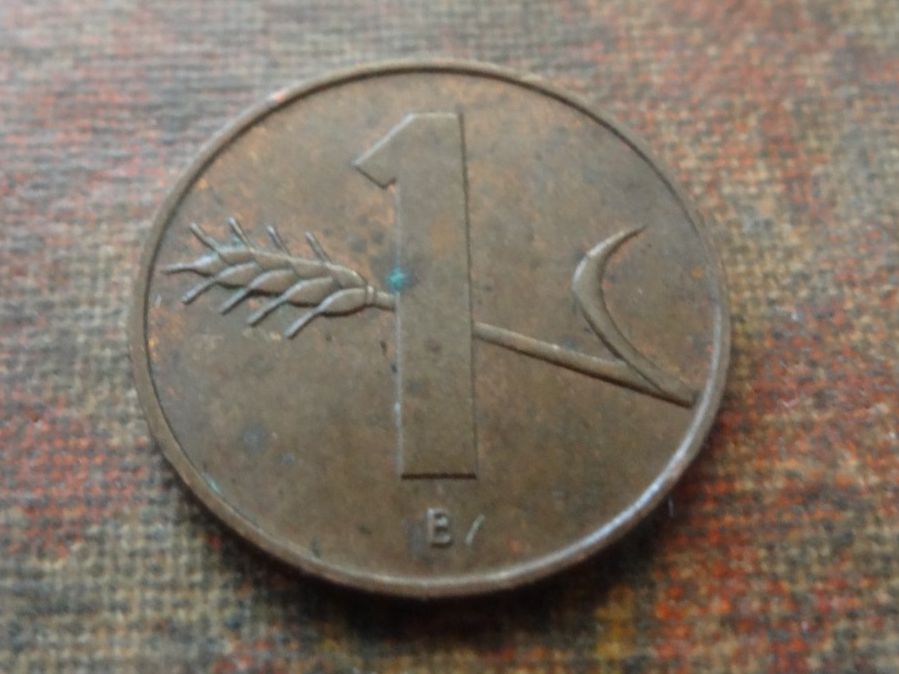 Tutti le monete: 1 Rp. 1958   (B) – Usato da Romanel-sur-Lausanne venduto da Swift13 1