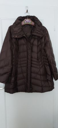 Braune Daunenjacke, Grösse 50, Baronia Fashion GmbH 🧥!