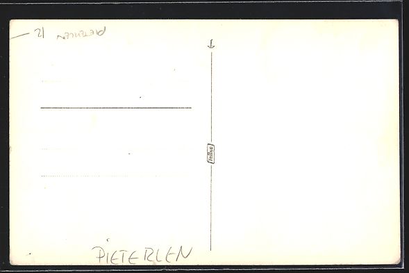 Ansichtskarten: Foto-AK Pieterlen, Blaskapelle, Mitglied – Gebraucht aus Berlin von bartko-reher 1