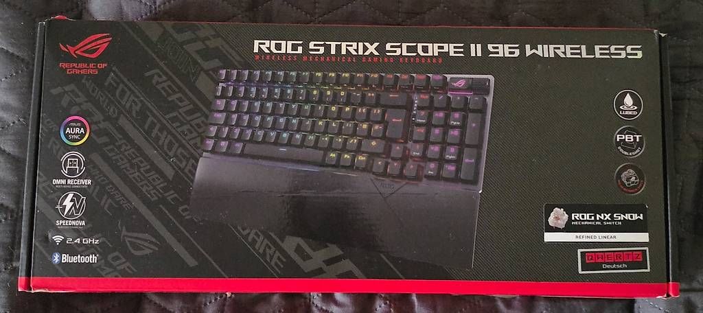 Tastiere: ASUS Tastatur ROG Strix Scope II 96 Wireless – Usato da Schaffhausen venduto da pun_jn7j