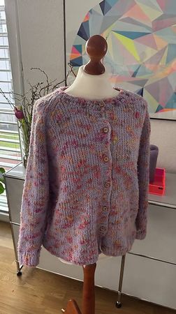 Piupiuchick Cardigan Flieder Bunt Gr. 14y XS/ S