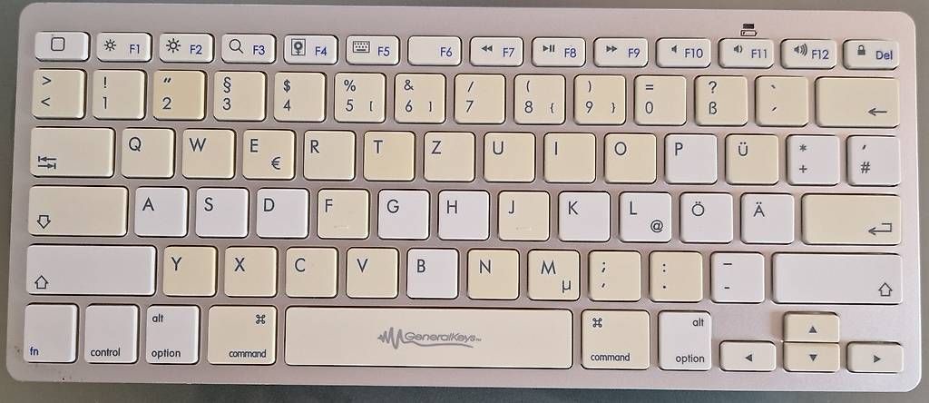 Tastiere: Bluetooth-Tastatur – Usato da Winterthur venduto da TOPM
