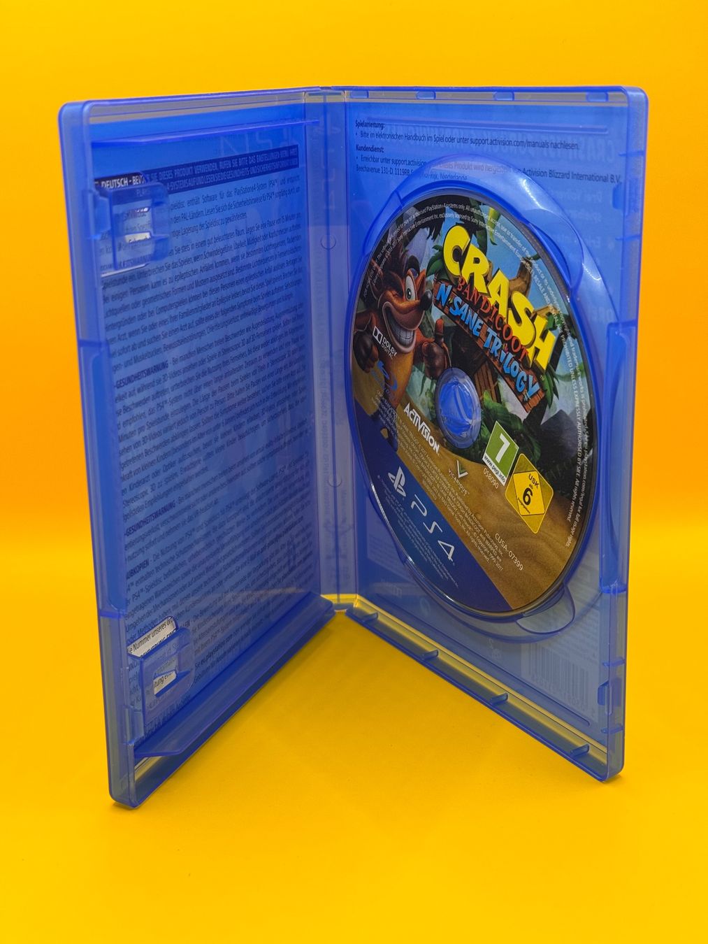 Sony Spiele: Crash Bandicoot N. Sane Trilogy PS4 – Gebraucht aus Oberwil b. Zug von silver2024 2