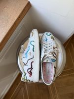 Santoni Toiletpaper Sneaker, Size 40.5.
