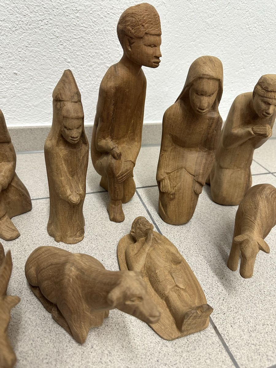Statuette: Krippenfiguren aus Kenia – Usato da Stans venduto da Osteophyt 1