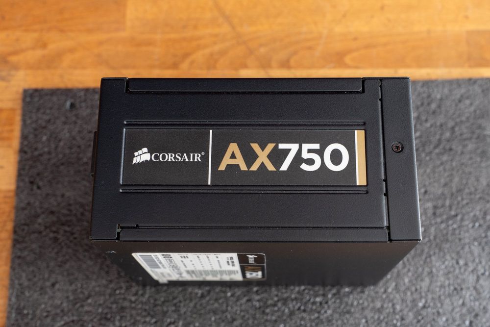 Corsair AX750 Netzteil 750W 80+ Gold modular - Top Zustand! (Gebraucht ...