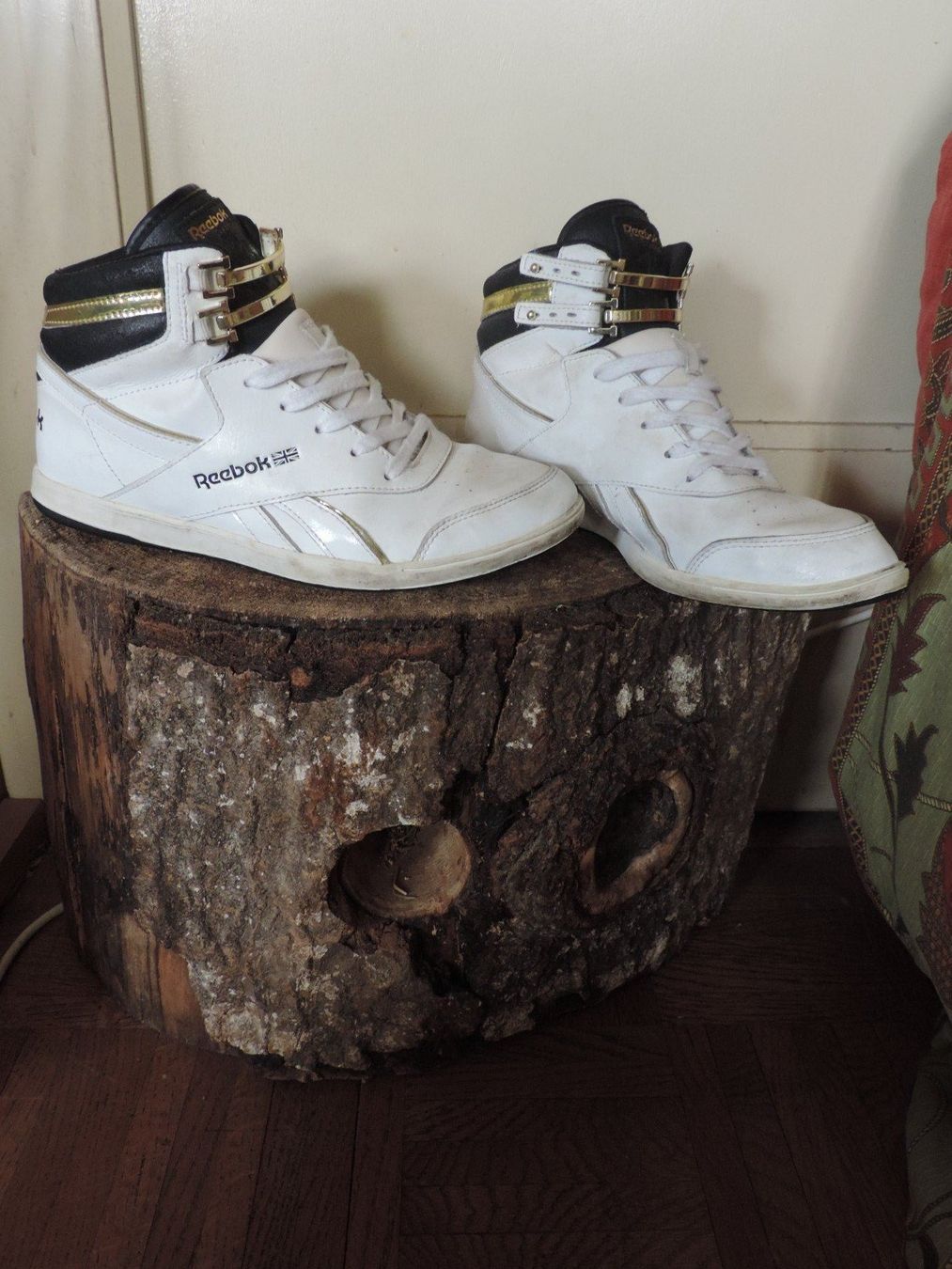 Scarpe da donna: basket Reebok classique blanche – Usato da Genève venduto da Axelle333