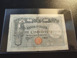 Italia Banknote - 50 Lire