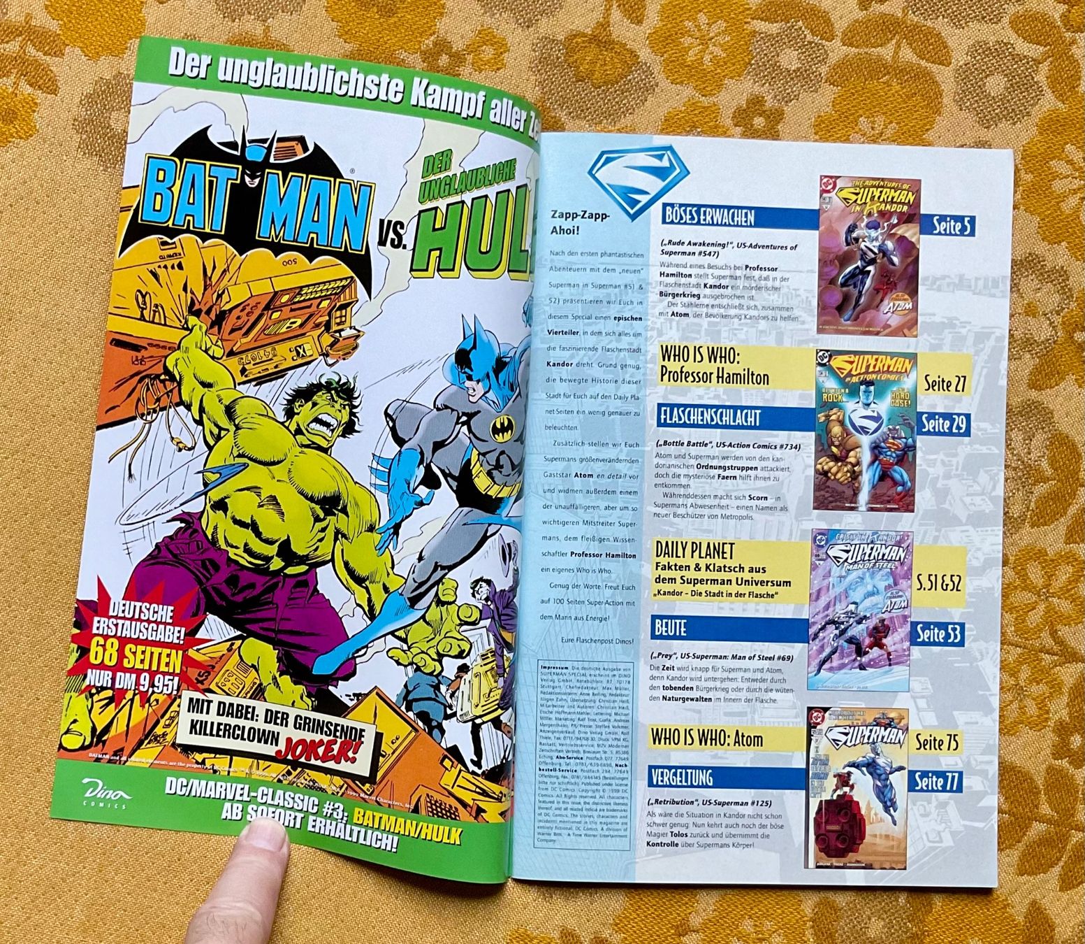 Fumetti: Superman Special Heft Nr 12 von 1999 – Usato da Endingen venduto da nathan05 1