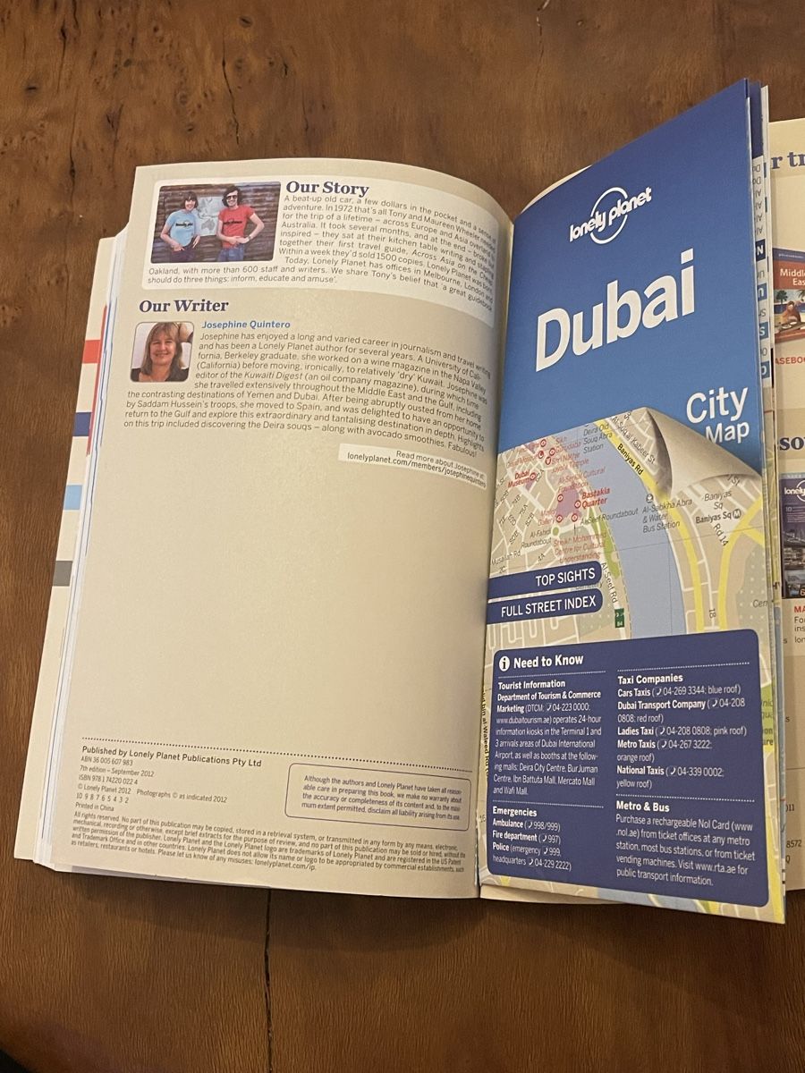 Libri: Lonely Planet Dubai & Abu Dhabi – Usato da Bern venduto da Piratamorgan 2