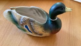 Vintage Napcoware Ente Keramik bunt gebraucht Japan