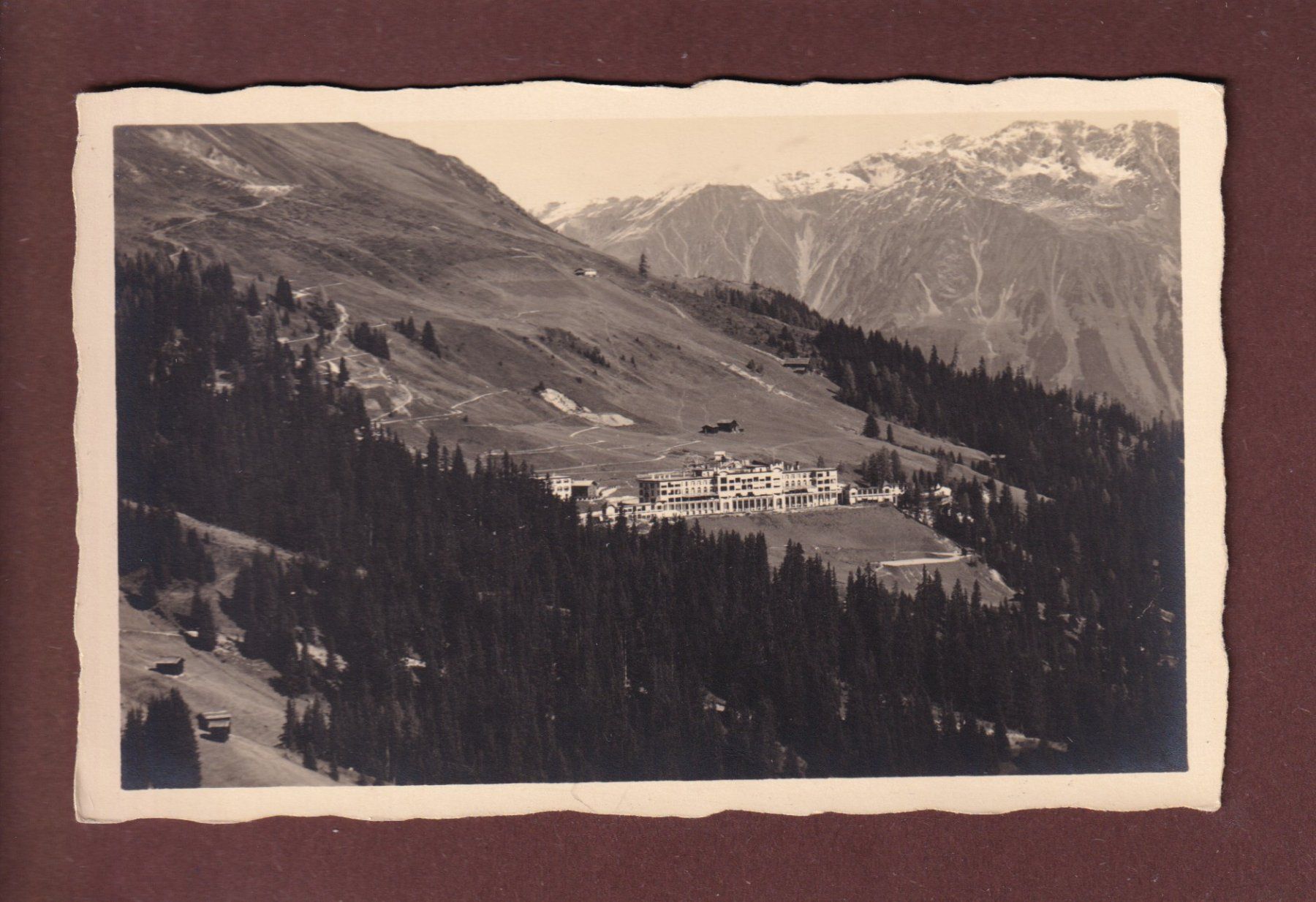 Cartoline postali: Davos - SCHATZALP – Usato da Pully venduto da nicecards